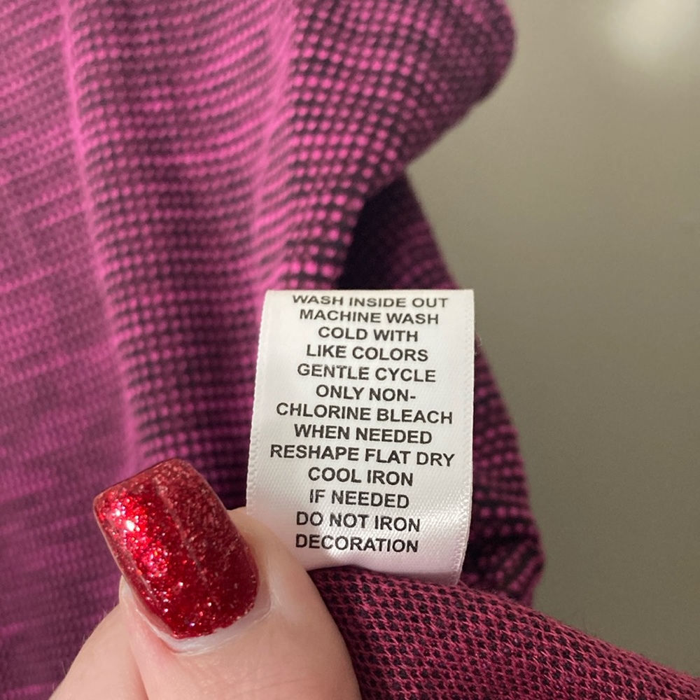 Women's Purple Sleeveless Peplum Top -XXL - Picture 5 of 6